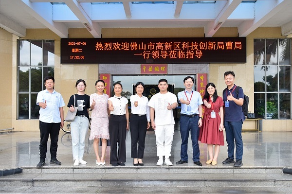 探寻企业转型升级奥秘，高新区企业领导到源田参观指导