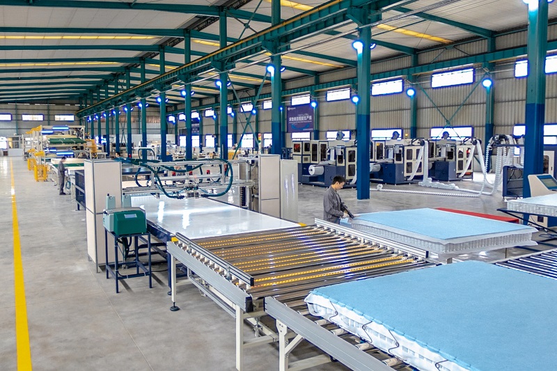 源田公司定制化床垫智能生产流水线全方位服务