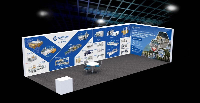 【倒计时 3 天】源田公司邀您抢占床垫智造先机！5月20日德国科隆展见真章！
